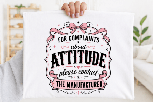 Attitude Complaints Funny Sarcastic PNG: A Design Asset with Personality
