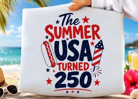 Designing a Festive Summer: The USA Turns 250 Patriotic PNG