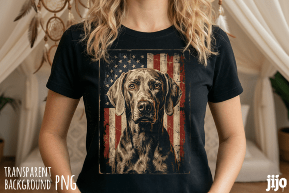 Dog Patriotic Flag Labrador PNG: A Designer's Asset