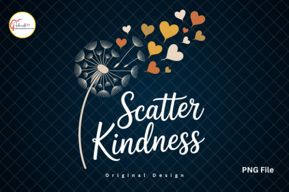 Elevate Your Projects with the Scatter Kindness Dandelion PNG
