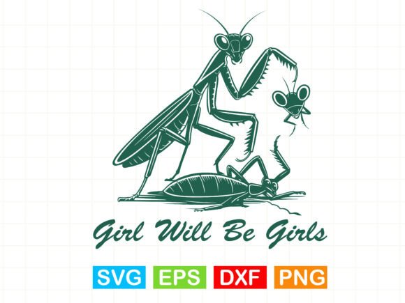 Girls Will Be Girls SVG: Versatile Vector Design for Creative Projects