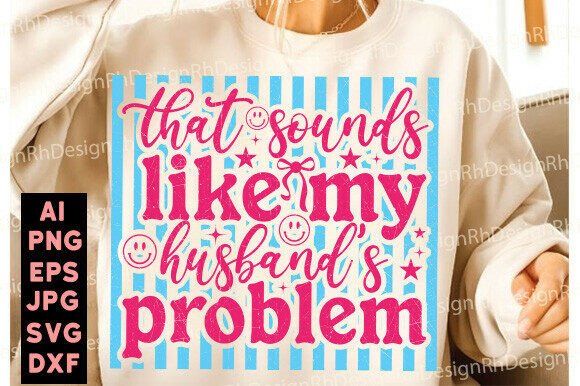 Preppy Sassy Wife PNG: Sarcastic Design for Modern Projects