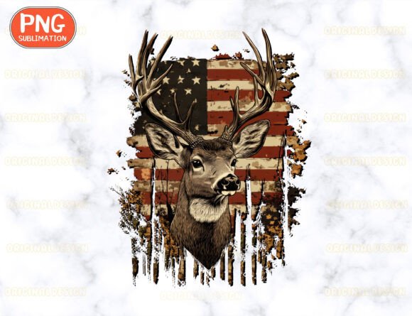 Realistic Deer Png: Detailed Hunting Design for Projects