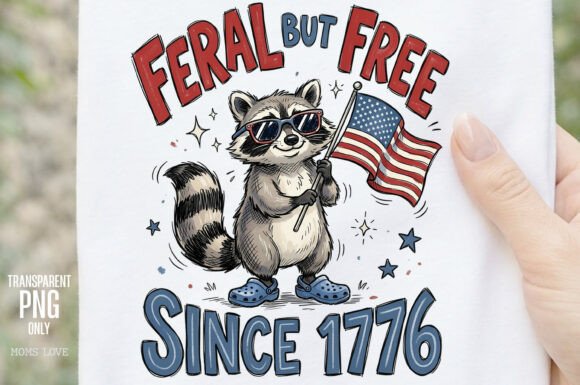 Unleashing Wild Patriotism: Designing with the Feral But Free Since 1776 PNG