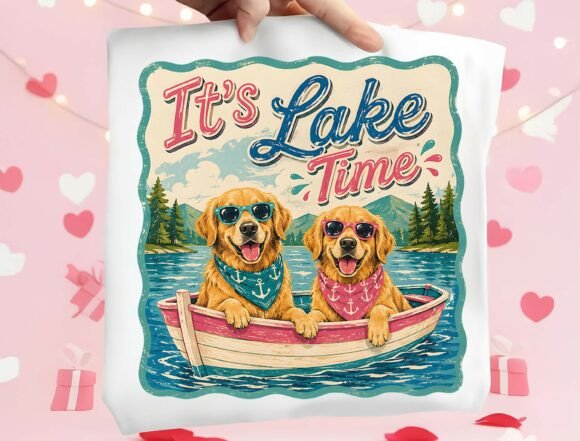 Vintage Retro Lake Life Shirt Graphic: A Designer's Guide