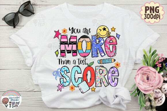 You Are More Than a Test Score: A Graphic Design Asset